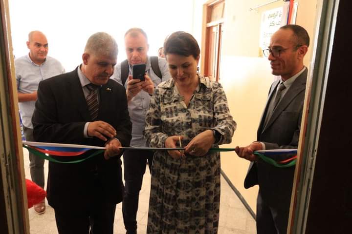 The President of Napir Genie Chellini University inaugurates the Russian Corner at El Oued University.  She visits the University Business Incubator and the Research Center for Renewable Energy.  She meets with the staff of the Higher School of Saharan Agriculture and gives a lecture on Russian language and culture at the Faculty of Economic Sciences.